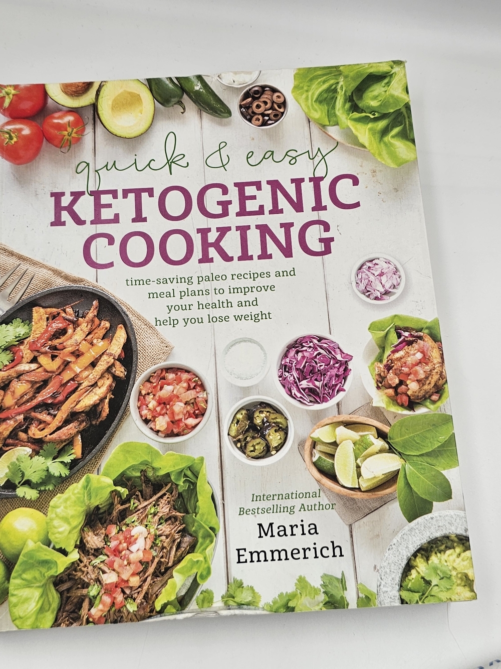 Ketogenic Cooking & KetoFast Cookbook Bundle - White, Blue, Purple - Picture 4 of 8